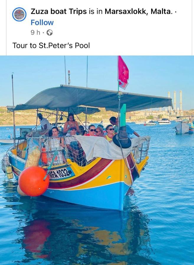 Claire'S Court Apartamento Marsaxlokk Exterior foto